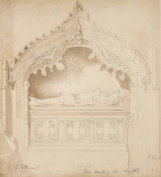 East Harling Church, Norfolk: Funerary Monument of Sir Rob
