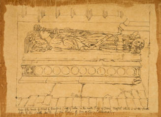 Tomb of the Abbot of Hawford, Choir Worcester Cathedral