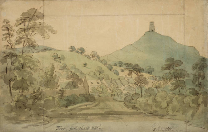 (Tower-View-Town?) from Chalk Hill