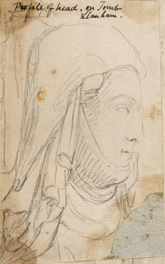 Head of Tomb, Llanham