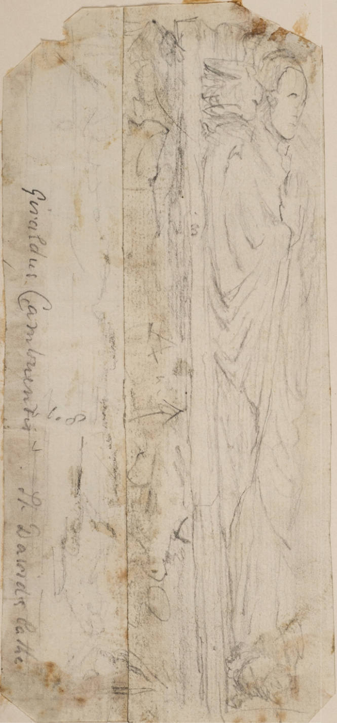 Sculptural Figure from St. David's Cathedral
