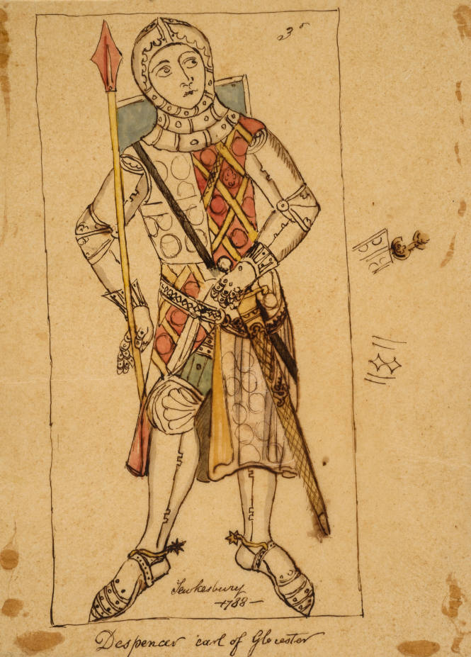 Despenser, Earl of Gloucester, Tewskbury Abbey