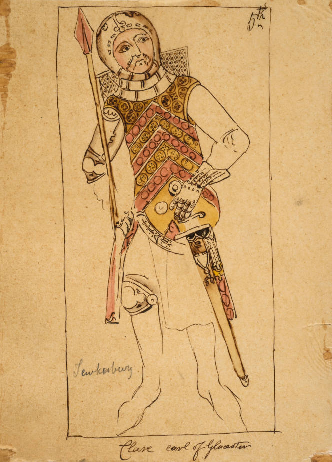 Clave, Earl of Gloucester, Tewkesbury