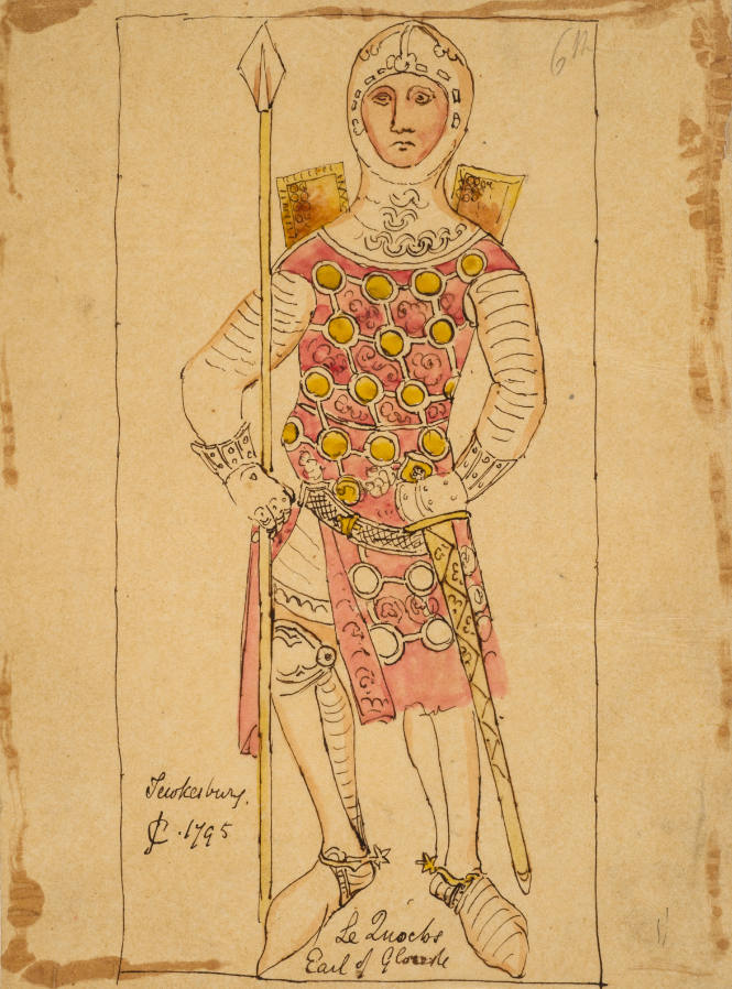 Le Quocbs, Earl of Gloucester, Tewksbury Abbey