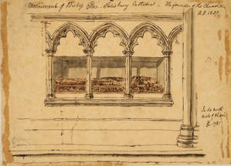 Monument of Bishop Poor, Salisbury Cathedral