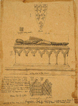 Longespea, Earl of Salisbury, Monument in Salisbury Cathedral after 1226