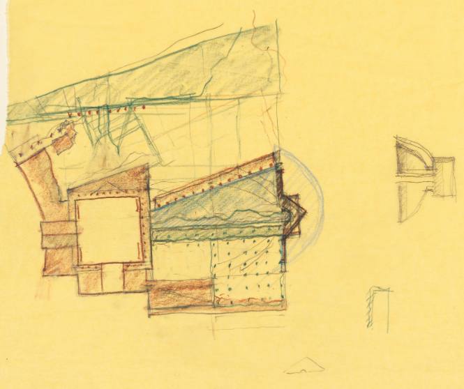 Composite Sketch, House in Aspen Colorado