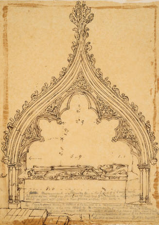 Monument in Romsey Church