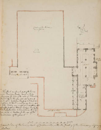 General Plan of the Priory Church of Clerkenwell, London