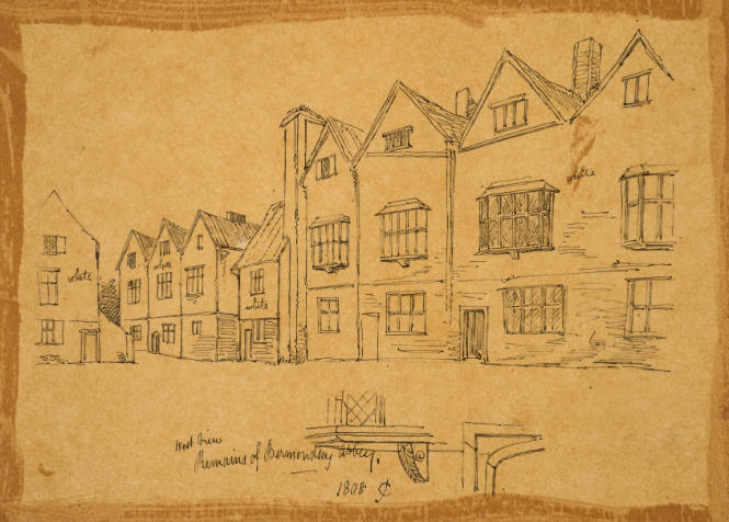 Remains of Bermondsey Abbey - West