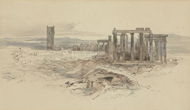 The Erechtheum on the Acropolis, Athens