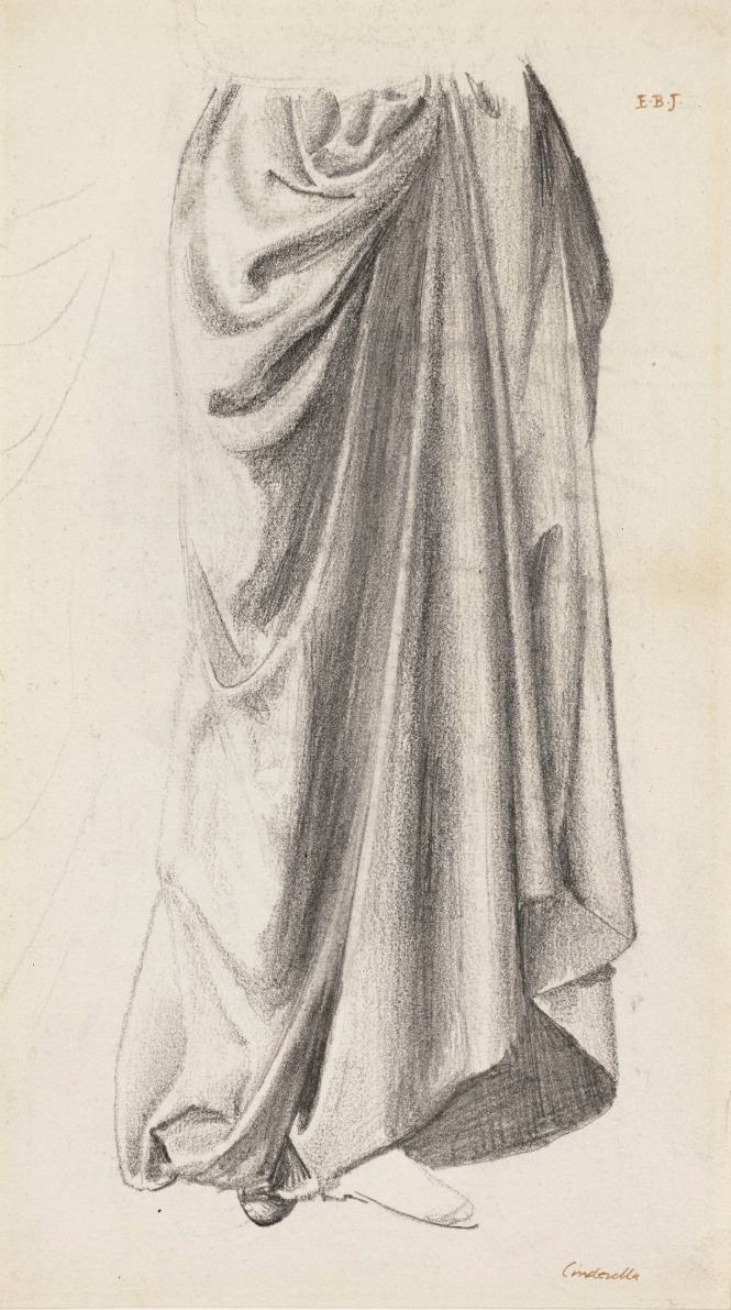 Study of Drapery for "Cinderella"