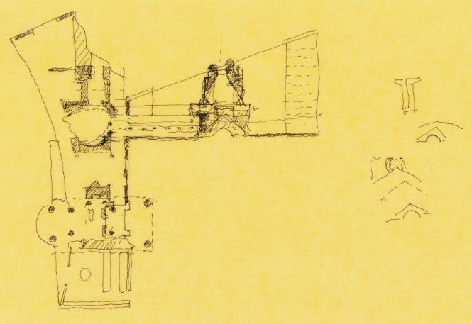 Composite Sketch, House in Aspen Colorado