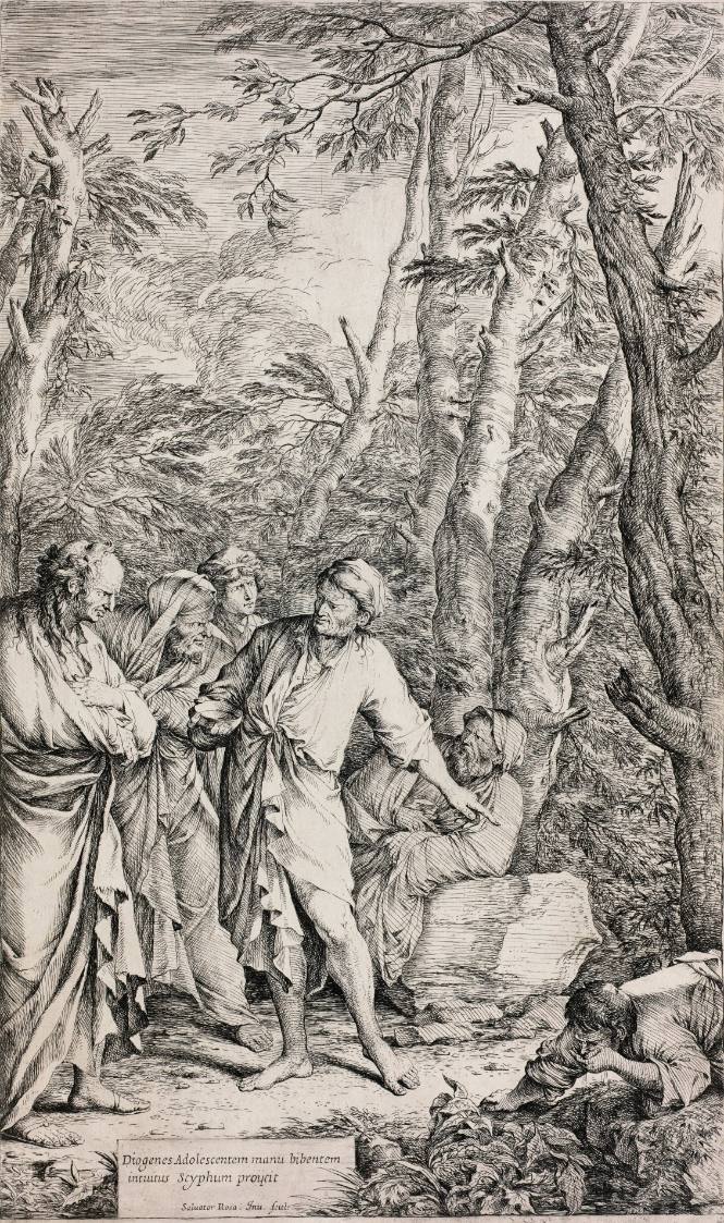 Diogenes and his Bowl