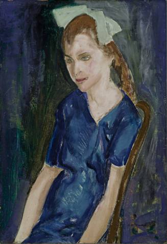 Half-Length View of a Young Girl