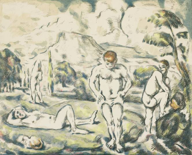 Large Bathers (Baigneurs)