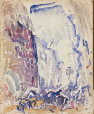 Thirty Fifth Street and Fifth Avenue at Noon