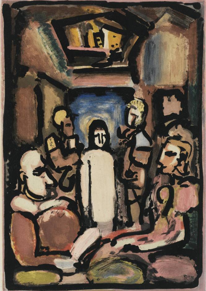 Christ and Mammon (by Roger Lacouriere for Passion)