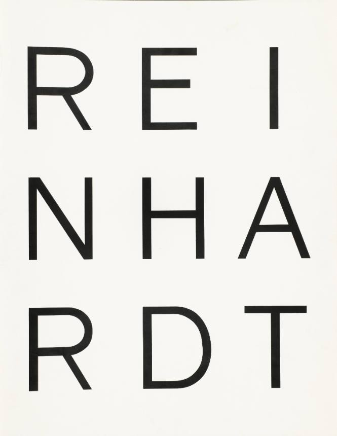 10 Screenprints by Ad Reinhardt: Cover and Title Page
