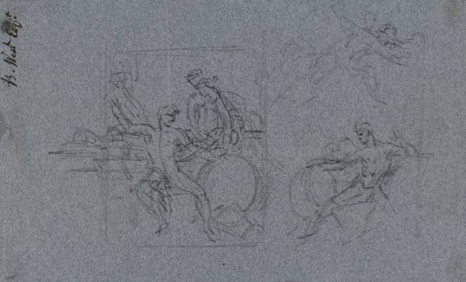 Study for Thetis Bringing the Armor to Achilles