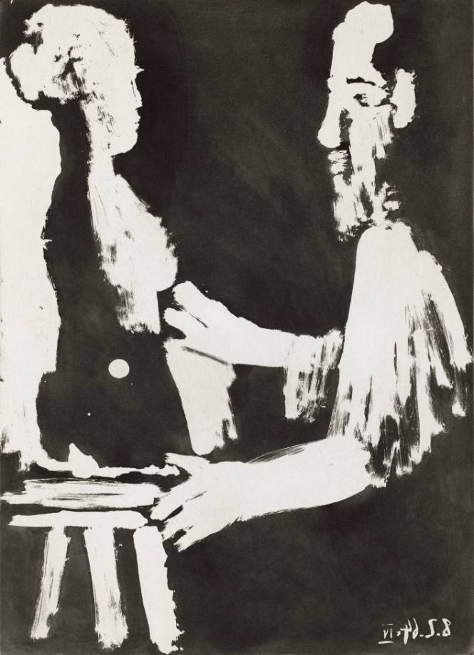 Sable Mouvant: Plate 1 from "Quicksand" by Perre Referdy (Paris, Louis Broder, 1966)