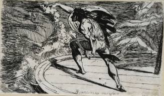 Cormar Attacking a Spirit of the Waters