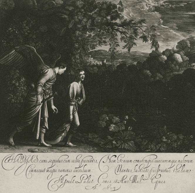 Tobias and the Angel (The Large Plate)