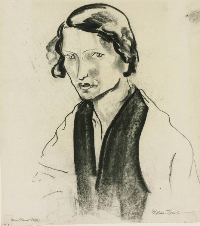 Portrait of Edna St. Vincent Millay
