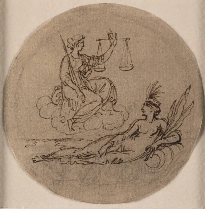 Design for the Seal of the High Court of Chancery of the State of Virginia