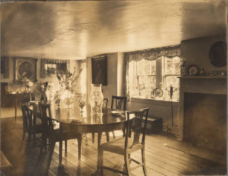 Interior: Dining Room and Table (Connecticut Album)