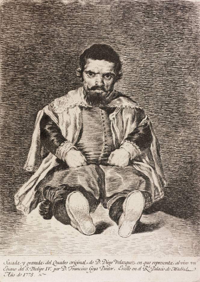Un enano (A dwarf) (after Sebastian de Morra)