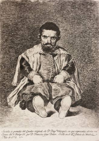 Un enano (A dwarf) (after Sebastian de Morra)
