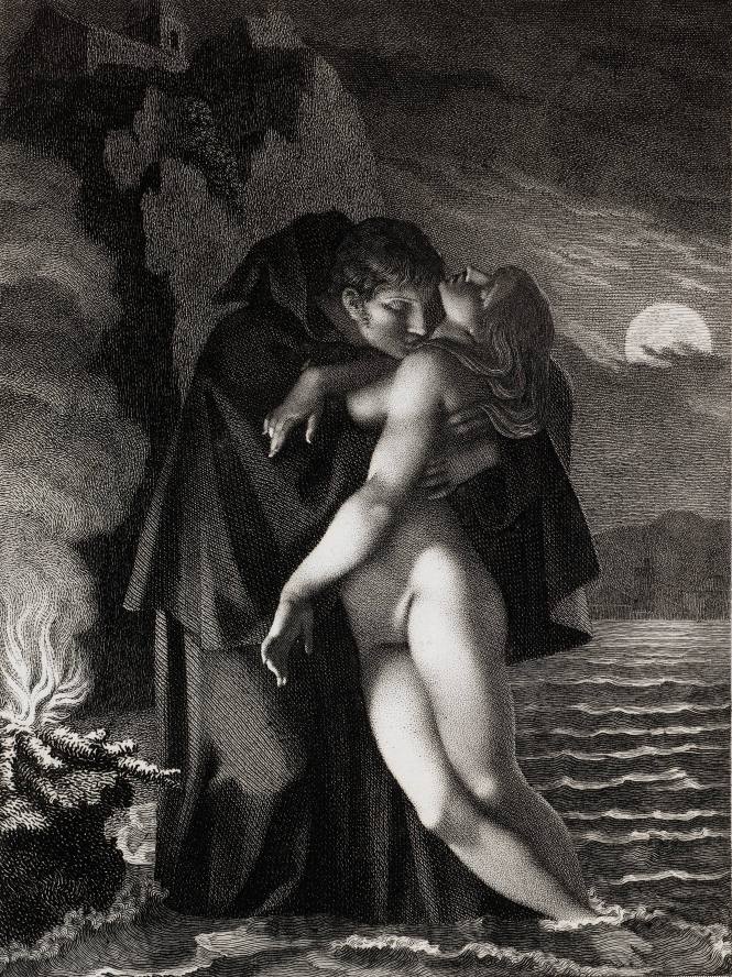 Amours de Phrosine et Melidor (Illustrated for P.J. Bernard, Oeuvres, ed. Didot, 1797, (L'Art d'aimer and Phrosine et Melidore)