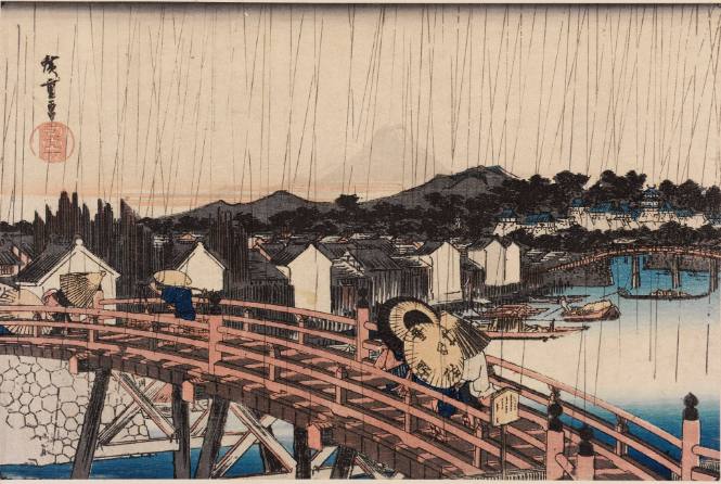White Rain at Nihonbashi Bridge