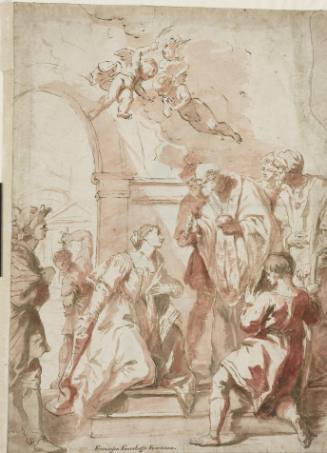 Communion and Martyrdom of St. Lucia