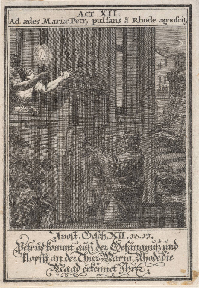 Peter Arriving at the House of Mary