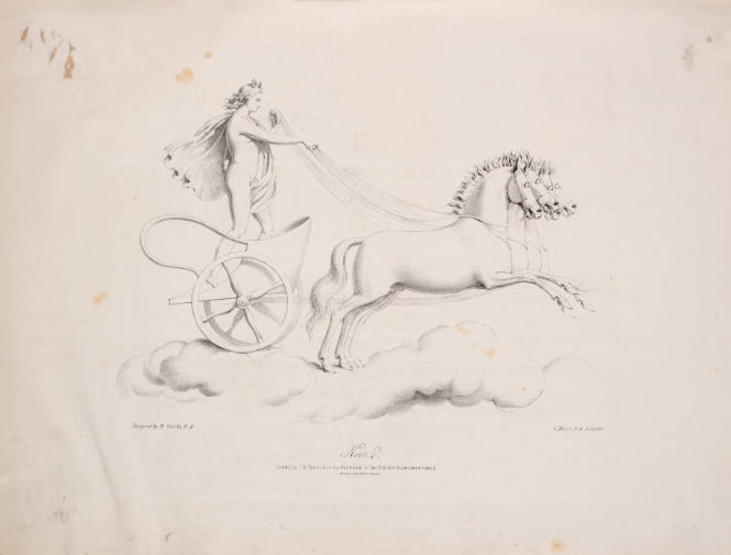 Noon from bas-reliefs at Radcliffe Observatory, Oxford Lefevre and Kohler, printers