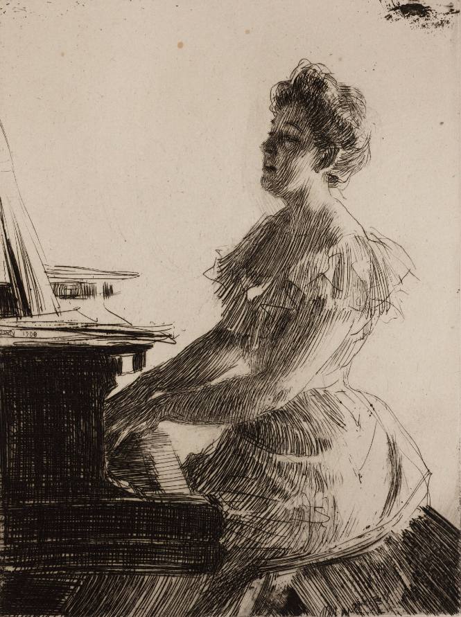 At the Piano
