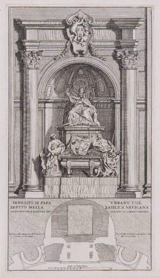 Deposito di Papa Urbano VIII Eretto Nella Basilica Vaticana
