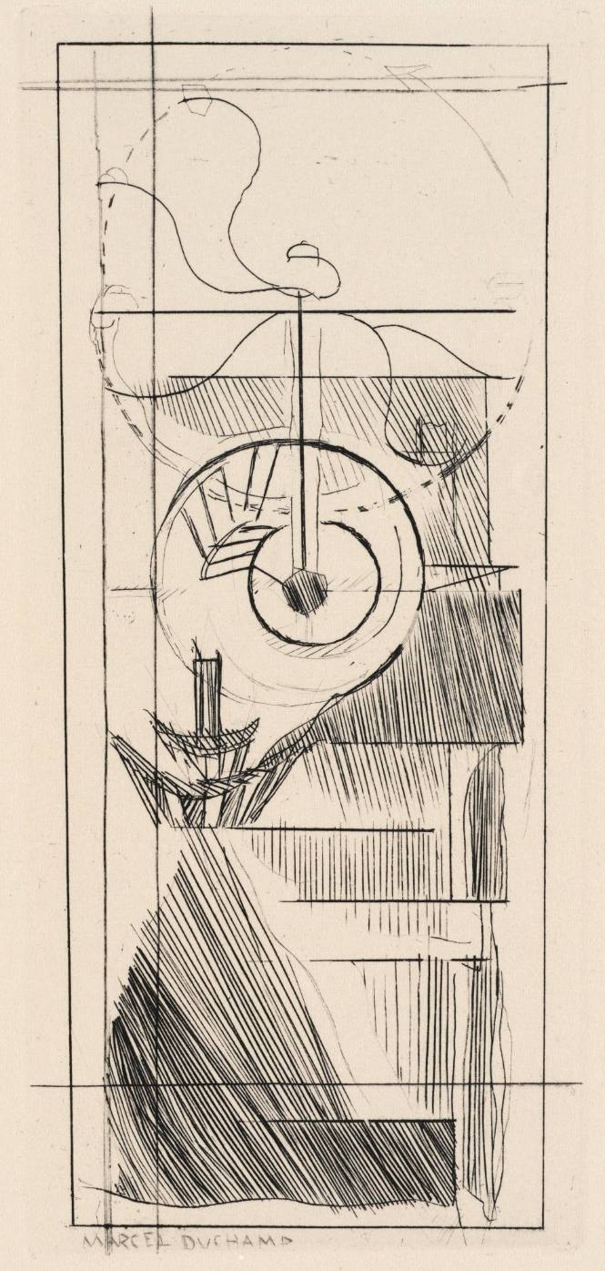 Plate of Du Cubisme illustrating Duchamp's Coffee Mill