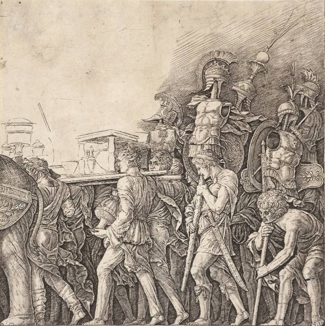 The Corselet Bearers (from The Triumphs of Caesar by Andrea Mantegna)