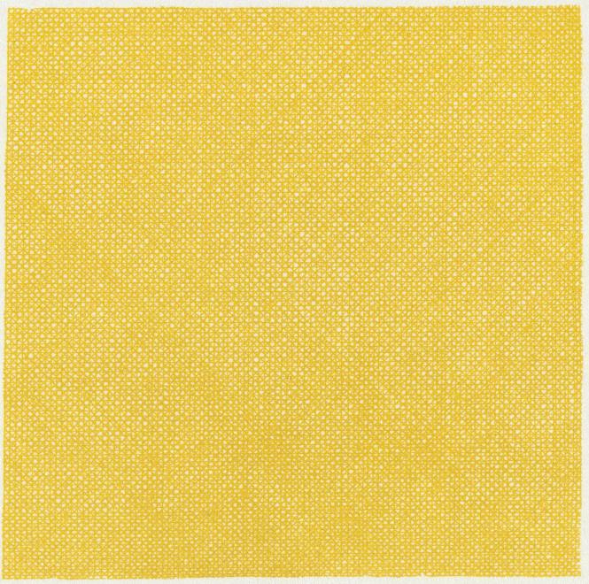 Lines in Four Directions, Superimposed (Yellow)
