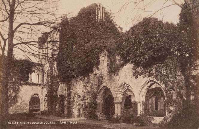 Netley Abbey  Cloister Courts