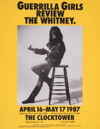 Guerrilla Girls Review The Whitney