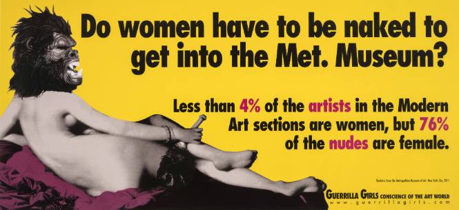 Do Women Have to Be Naked to Get Into the Met. Museum? Update