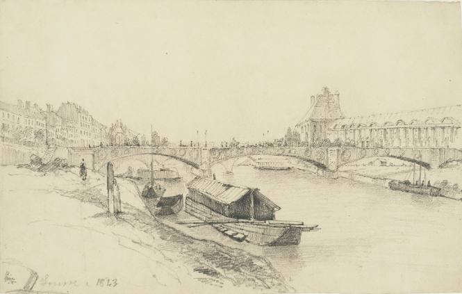 The Louvre from the Left Bank