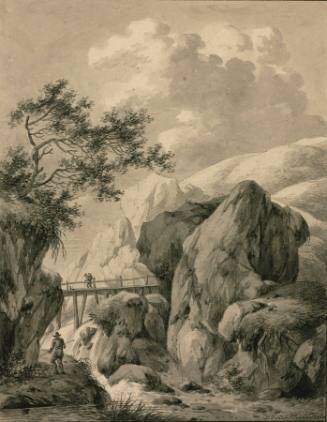 Landscape with a Waterfall