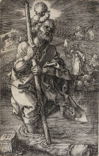 St. Christopher Facing to the Right