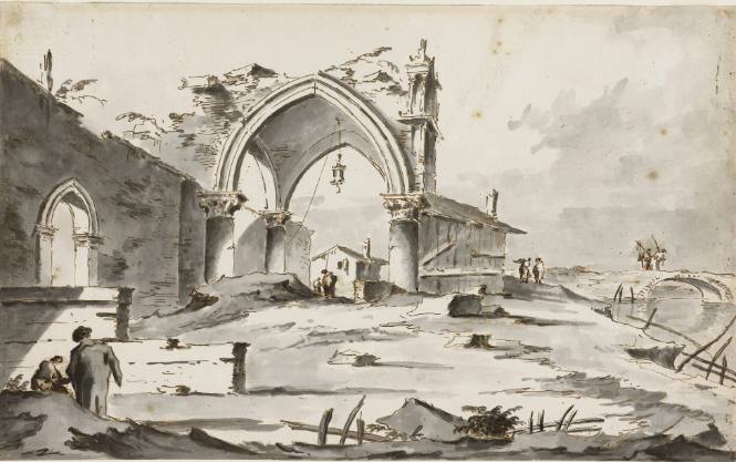 Landscape with Ruined Arch
