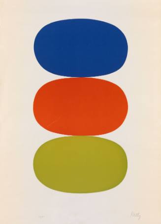 Blue and Orange and Green (Bleu et orange et vert)